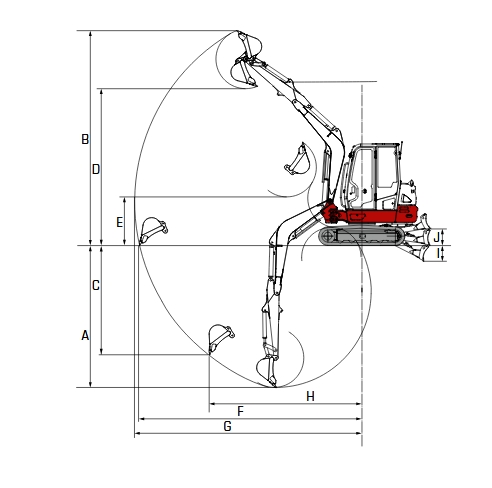 Minibagger 4 to mieten bei MIETPARTNER - graben